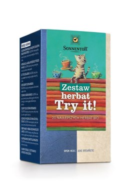 ZESTAW HERBATEK I HERBAT TRY IT! BIO (20 x 1,72 g) 34,4 g - SONNENTOR