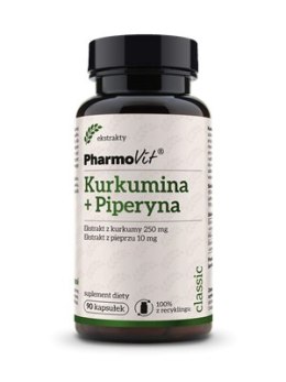 KURKUMINA + PIPERYNA 90 KAPSUŁEK - PHARMOVIT (CLASSIC)