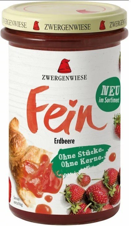 MUS TRUSKAWKOWY BEZGLUTENOWY BIO 280 g - ZWERGENWIESE