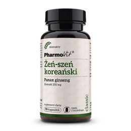 ŻEŃ-SZEŃ KOREAŃSKI (PANAX GINSENG) (250 mg) 90 KAPSUŁEK - PHARMOVIT (CLASSIC)