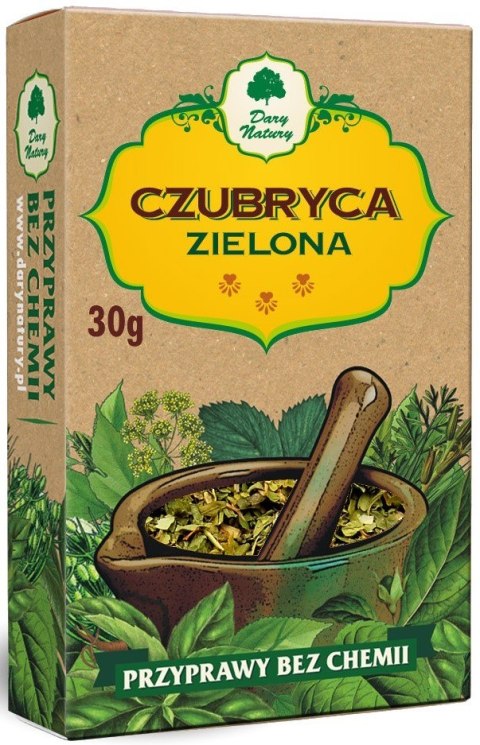 CZUBRYCA ZIELONA 30 g - DARY NATURY