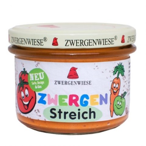 PASTA SŁONECZNIKOWA DLA DZIECI BEZGLUTENOWA BIO 180 g - ZWERGENWIESE