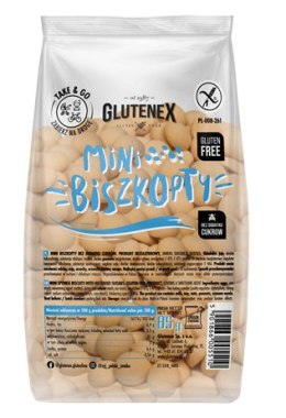 MINI BISZKOPTY BEZ DODATKU CUKRÓW BEZGLUTENOWE 85 g - GLUTENEX