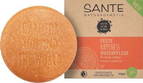 MYDŁO W KOSTCE DO CIAŁA POMARAŃCZA I MANGO HAPPINESS ECO 80 g - SANTE