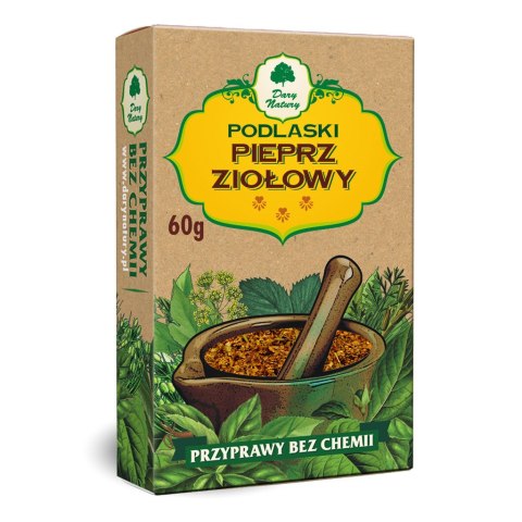 PODLASKI PIEPRZ ZIOŁOWY 60 g - DARY NATURY