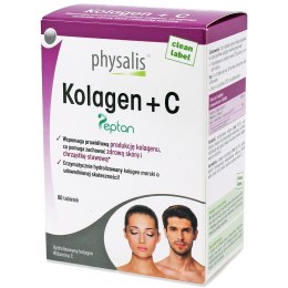 KOLAGEN + WITAMINA C 60 TABLETEK - PHYSALIS