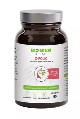 Q-FOLIC 90 KAPSUŁEK - HEMPKING (BIOWEN)