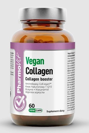 COLLAGEN BOOSTER VEGAN BEZGLUTENOWY 60 KAPSUŁEK - PHARMOVIT (CLEAN LABEL)