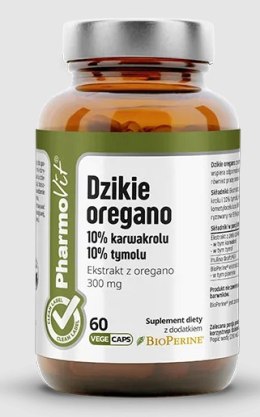 DZIKIE ORGANO EKSTRAKT (300 mg) BEZGLUTENOWY 60 KAPSUŁEK - PHARMOVIT (CLEAN LABEL)