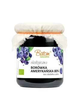 BORÓWKA AMERYKAŃSKA 80 % BIO 260 g - BATOM