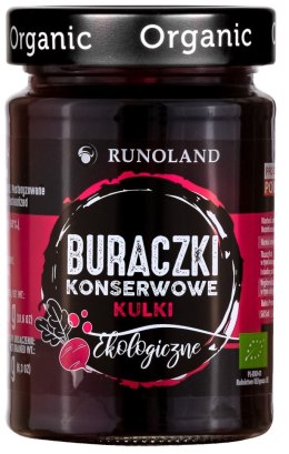 BURACZKI KONSERWOWE KULKI BIO 300 g (180 g) - RUNOLAND