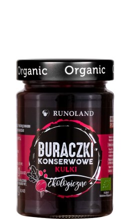 BURACZKI KONSERWOWE KULKI BIO 300 g (180 g) - RUNOLAND