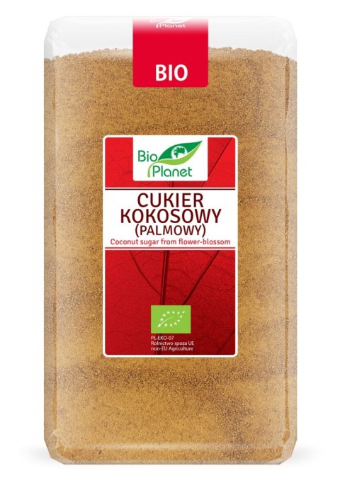 CUKIER KOKOSOWY (PALMOWY) BIO 1 kg - BIO PLANET