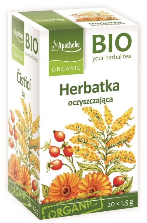 HERBATKA OCZYSZCZAJĄCA BIO (20 x 1,5 g) 30 g - APOTHEKE