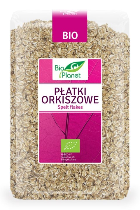 PŁATKI ORKISZOWE BIO 1 kg - BIO PLANET