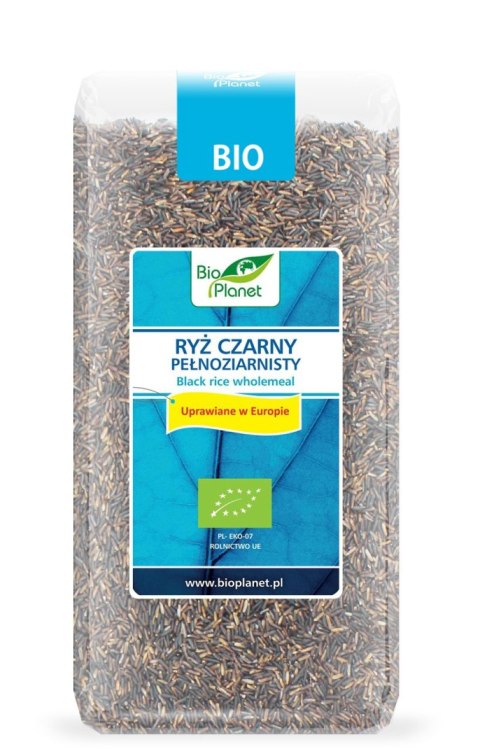 RYŻ CZARNY PEŁNOZIARNISTY (UPRAWIANY W EUROPIE) BIO 400 g - BIO PLANET