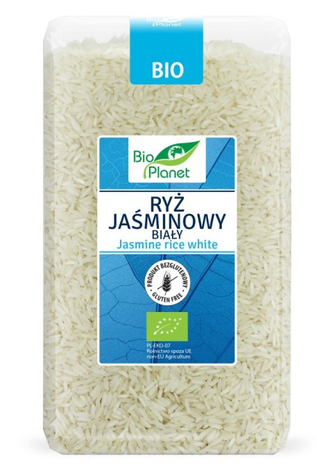 RYŻ JAŚMINOWY BIAŁY BEZGLUTENOWY BIO 1 kg - BIO PLANET